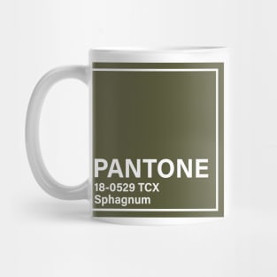 pantone 18-0529 TCX Sphagnum Mug